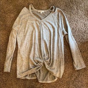 Soft Light Gray Sweater